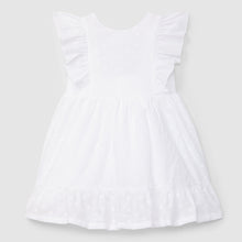 將圖片載入圖庫檢視器 Dress embroidered flowers with bow on the back