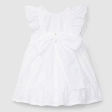 將圖片載入圖庫檢視器 Dress embroidered flowers with bow on the back