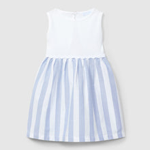 Load image into Gallery viewer, Open-back striped dress