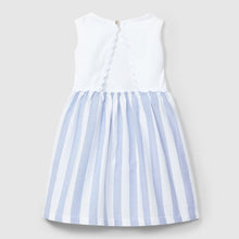 Load image into Gallery viewer, Open-back striped dress