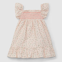 將圖片載入圖庫檢視器 Floral print dress with smocking
