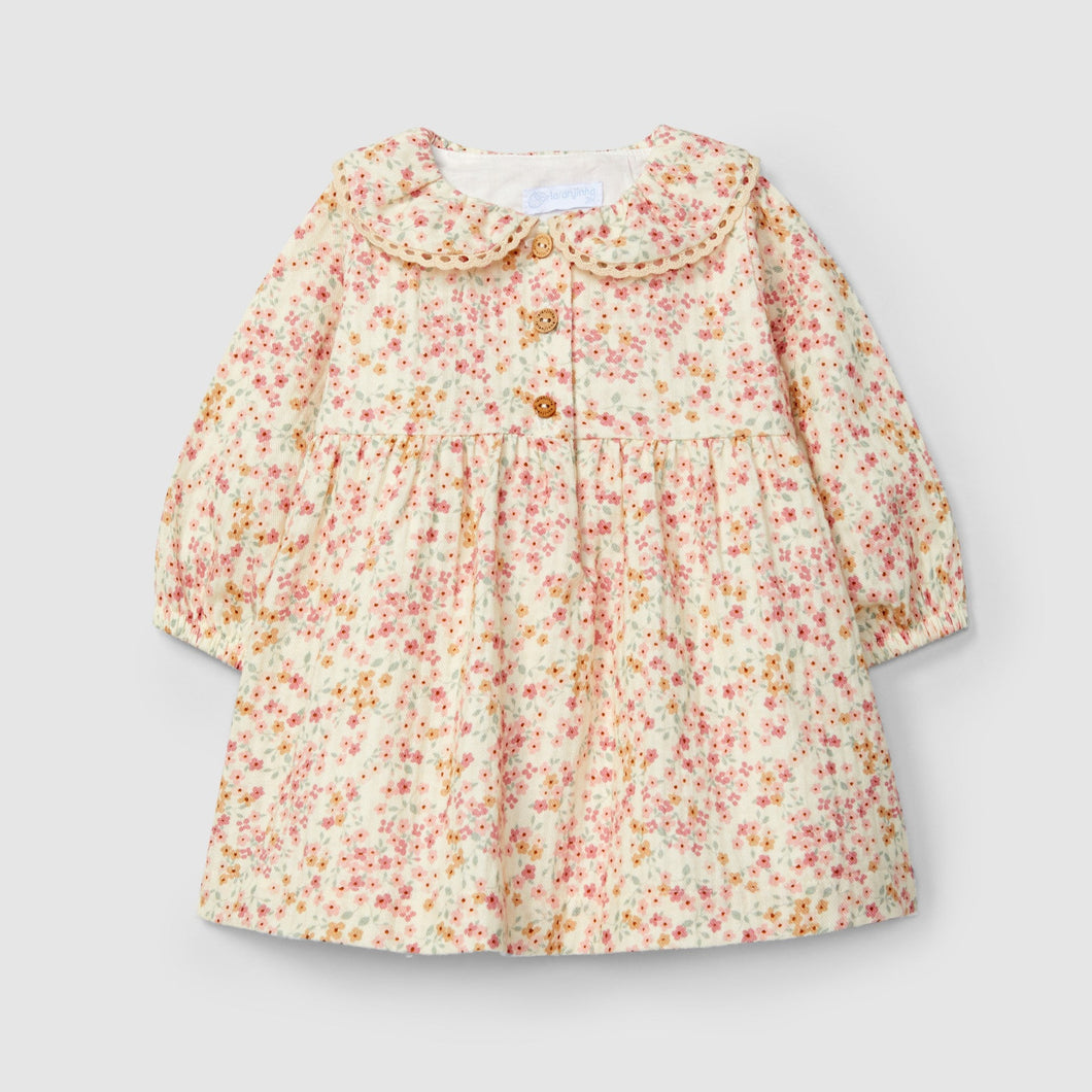Floral-patterned dress on a white background