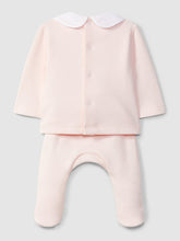 Load image into Gallery viewer, Two-piece set with cross stitch detail on the collar