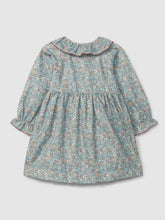 Load image into Gallery viewer, Dress flowers with ruffled collar
