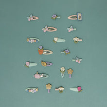 將圖片載入圖庫檢視器 Flower garden mini clips