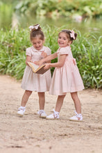 Load image into Gallery viewer, Pétronille, smocked dress, in Daisy pink print
