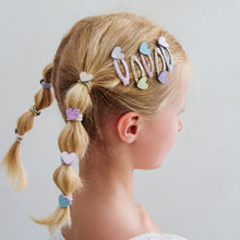 Load image into Gallery viewer, Teeny heart mini hair clips