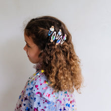 Load image into Gallery viewer, Chubby shooting star mini hair clips