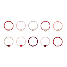 將圖片載入圖庫檢視器 Teeny weeny heart hair ties