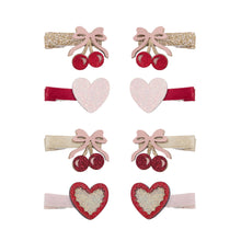 將圖片載入圖庫檢視器 Fancy cherries salon hair clips