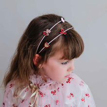 Load image into Gallery viewer, Fancy cherries double headband