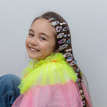 Load image into Gallery viewer, Chubby shooting star mini hair clips