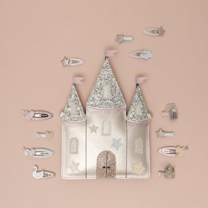 Princess & castle mini clips