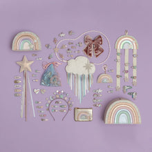 Load image into Gallery viewer, Rainbow mini hair clips