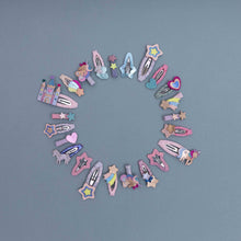 Load image into Gallery viewer, Chubby shooting star mini hair clips