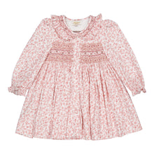 將圖片載入圖庫檢視器 Adeline, smocked dress, in Old rose garden print