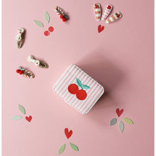 Load image into Gallery viewer, Stripy Cherry Jewellery Box