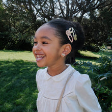 將圖片載入圖庫檢視器 Stripy Bunny Clips - LittleBae.