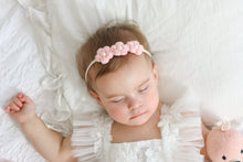 將圖片載入圖庫檢視器 Dainty Headband | Pearly Pink Flowers