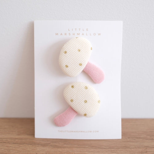 MUSHROOM CLIP // WHIPPED PINK