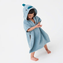 Load image into Gallery viewer, Dolphin Hooded Poncho Towel