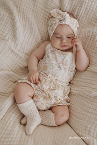 Organic Cotton Frill Bloomer - Moons Garden