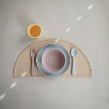將圖片載入圖庫檢視器 Dinnerware Fork and Spoon Set (Powder Blue)