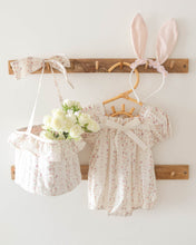Load image into Gallery viewer, Lyla Romper | Floral Stripe
