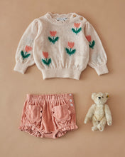 將圖片載入圖庫檢視器 Kid Sweater  Pink tulip