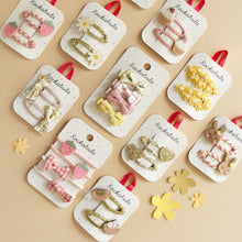 將圖片載入圖庫檢視器 Stripy Bunny Clips - LittleBae.