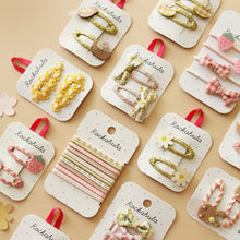 將圖片載入圖庫檢視器 Petal Twisty Bow Clips - LittleBae.