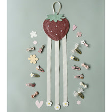 將圖片載入圖庫檢視器 Sweet Strawberry 3 Ribbon Clip Hanger - LittleBae.