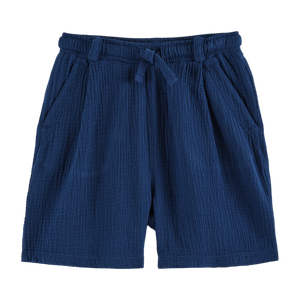 Night cotton gauze shorts