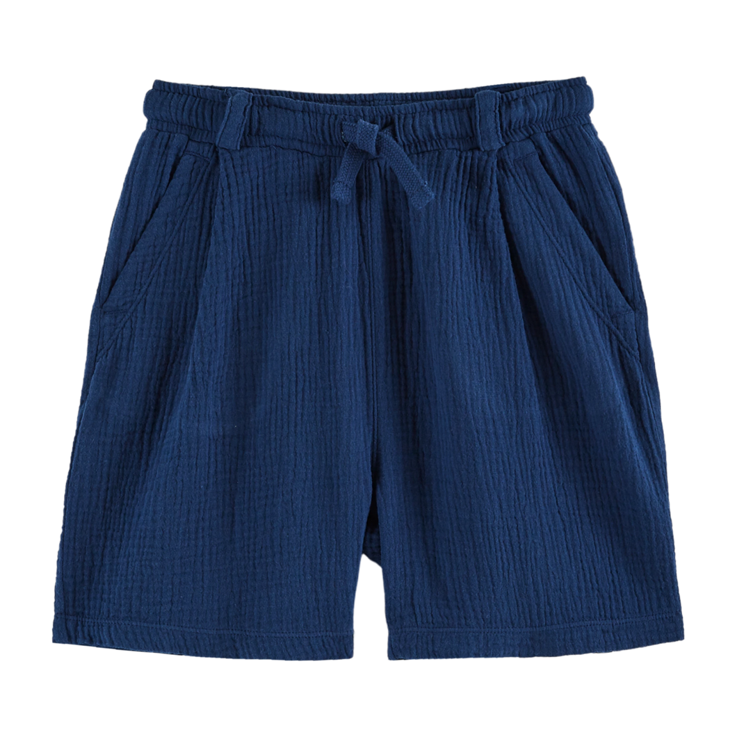 Night cotton gauze shorts