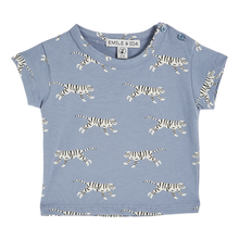 Load image into Gallery viewer, Lavender tigers organic cotton T-shirt