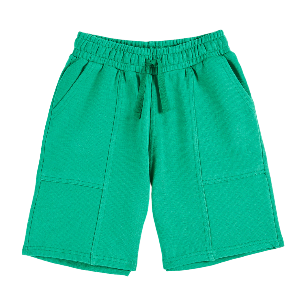 Green organic cotton Bermuda shorts Regular price