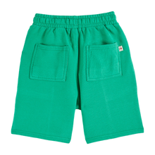 將圖片載入圖庫檢視器 Green organic cotton Bermuda shorts Regular price