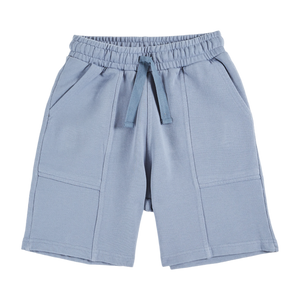 Lavender organic cotton Bermuda shorts