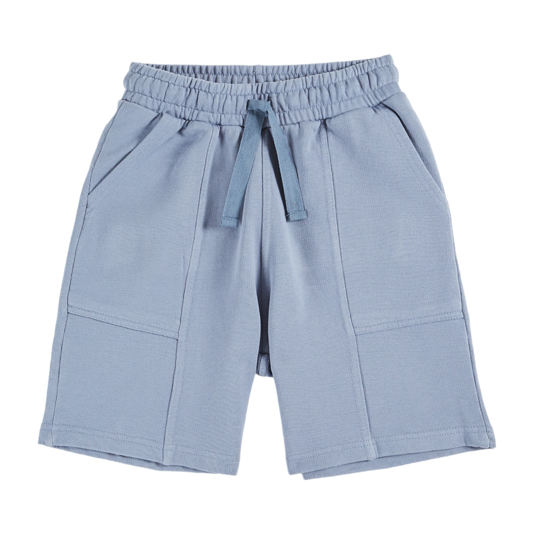 Lavender organic cotton Bermuda shorts