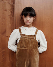 Load image into Gallery viewer, Cream organic cotton crochet-neck sweatshirt