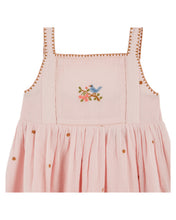 將圖片載入圖庫檢視器 Dress - Embroidered pink flowers