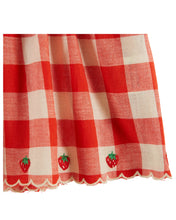 將圖片載入圖庫檢視器 Top - Red gingham smocked