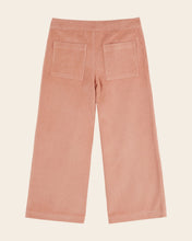Load image into Gallery viewer, Trousers Velvet pockets with pink flowers SAKURA