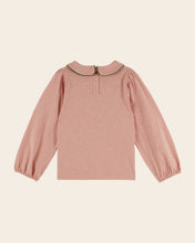 將圖片載入圖庫檢視器 T-shirt manches longues Col noeud écru SAKURA OLIVE