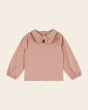 將圖片載入圖庫檢視器 T-shirt manches longues Col noeud écru SAKURA OLIVE
