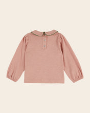 將圖片載入圖庫檢視器 T-shirt manches longues Col noeud écru SAKURA OLIVE