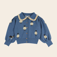 Load image into Gallery viewer, Cardigan Blue sheep MOUTON BLEU