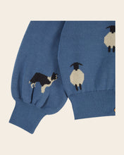 Load image into Gallery viewer, Cardigan Blue sheep MOUTON BLEU
