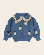 Load image into Gallery viewer, Cardigan Blue sheep MOUTON BLEU