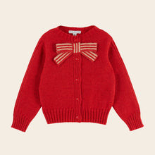 將圖片載入圖庫檢視器 Cardigan Red bow MARS